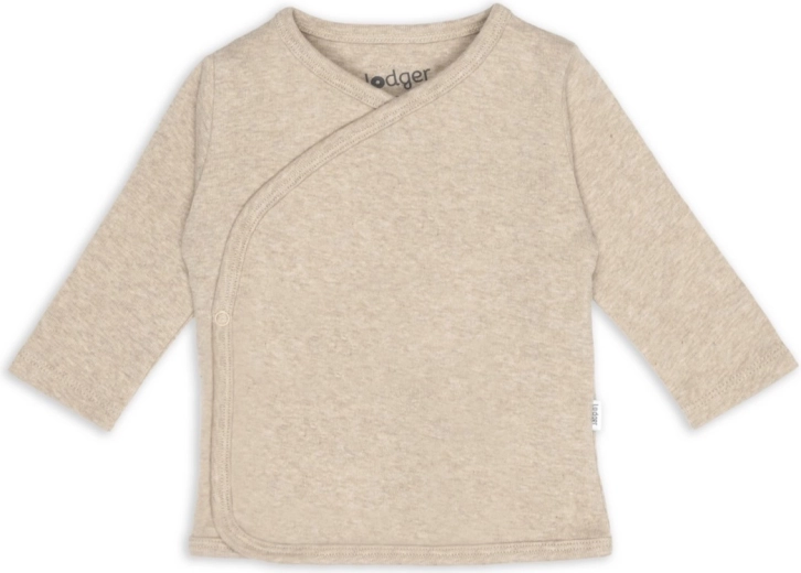 Lodger zavinovací kabátik melange beige veľ. 56