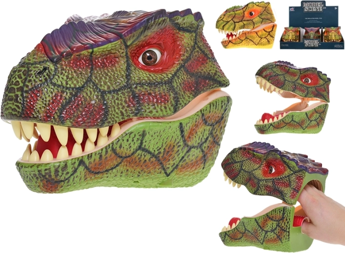 Maňuška dinosaurus pre deti 21 × 14 cm