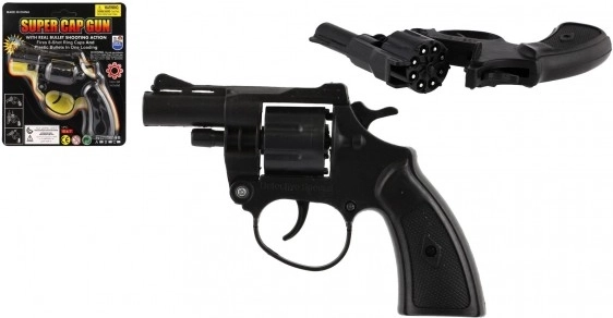 Plastová kapslová pištoľ 8 rán