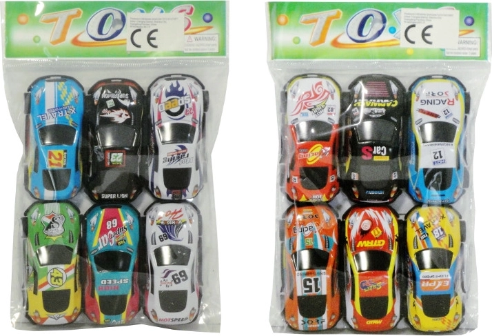 Plastové autíčko s pohonom na zotrvačník