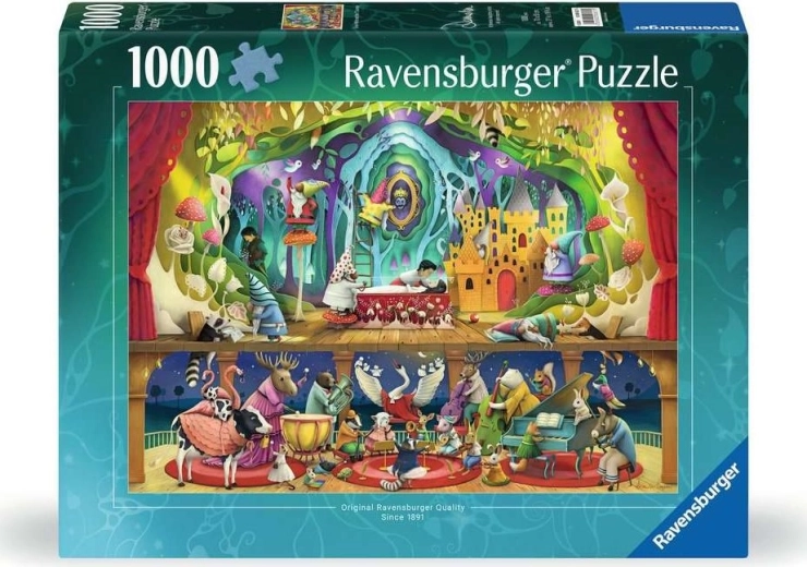 RAVENSBURGER Puzzle Snehulienka a sedem trpaslíkov 1000 dielikov