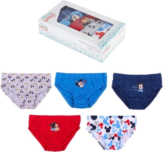 Disney Mickey Mouse chlapčenské boxerky – balenie 5 ks