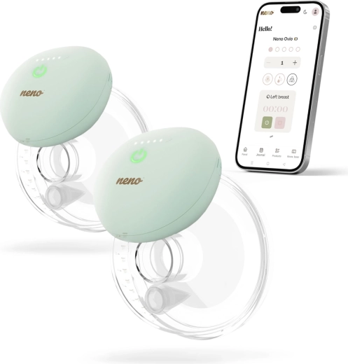Neno Ovio Twin bezdrôtová dvojitá hands-free odsávačka materského mlieka s aplikáciou
