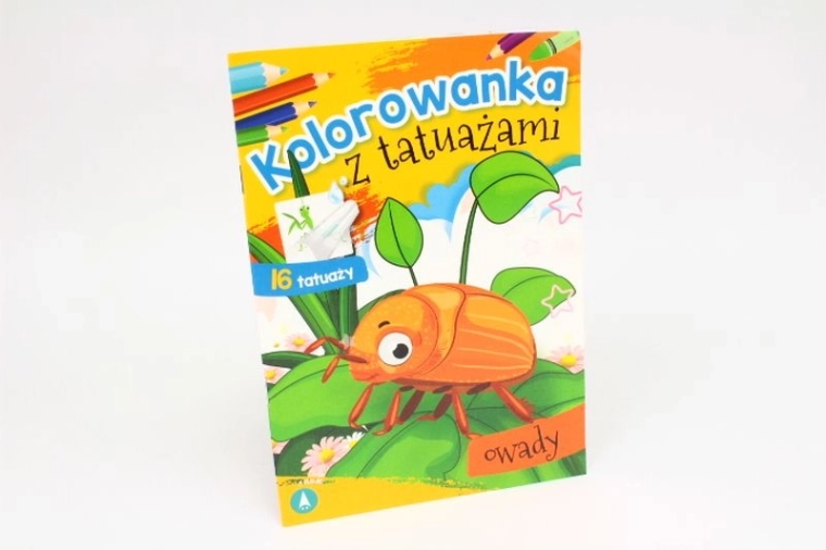 OwadOK tattoo – omaľovánky a zmývateľné tetovanie s motívmi hmyzu