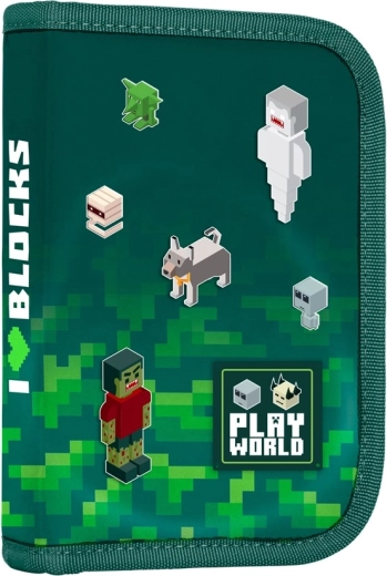 Školský peračník jednoposchodový Playworld Oxybag