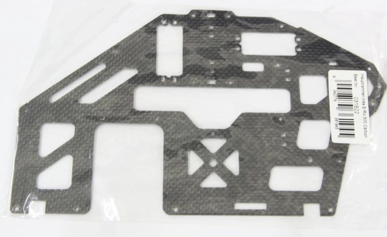 Hlavný ľavý rám E-Rix 500 Carbon
