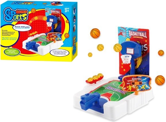 Stolová basketbalová hra pre deti