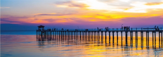 Panoramatické puzzle thajský záliv 2000 dielikov