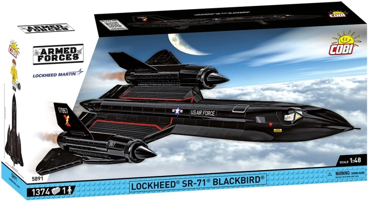 Cobi Armed Forces Lockheed SR-71 Blackbird stavebnica 1:48