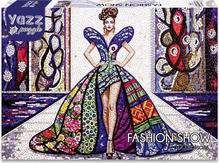 YAZZ puzzle módna prehliadka 1000 dielikov