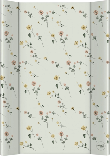 Ceba Baby prebaľovacia podložka s pevnou doskou 50 × 70 cm basic floral breeze