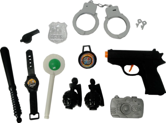 policajná sada pre deti