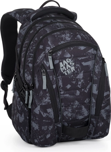 Bagmaster študentský batoh Bag 24 B sivý