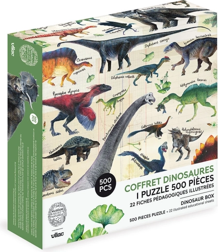 Puzzle dinosauri 500 dielikov