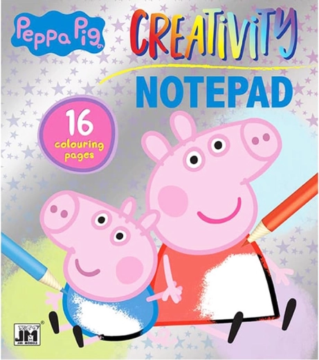 Omaľovánkový blok PRASIATKO PEPPA – 16 listov