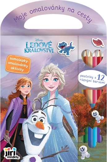 Moje omaľovánky na cesty – Ľadové kráľovstvo
