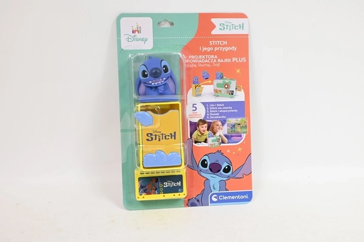 Clementoni Stitch premietacia sada na rozprávanie rozprávok