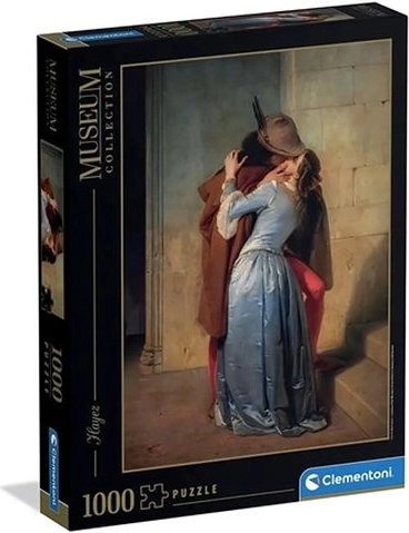 Puzzle Clementoni Museum Collection 1000 dielikov The Kiss (Francesco Hayez)