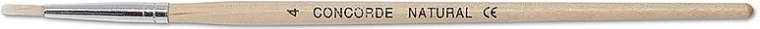 Štetec CONCORDE Natural guľatý č. 4