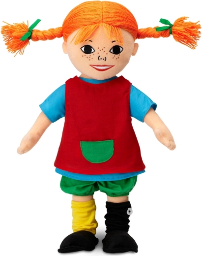 Micki Pippi Dlhá pančucha mäkká látková bábika 40 cm