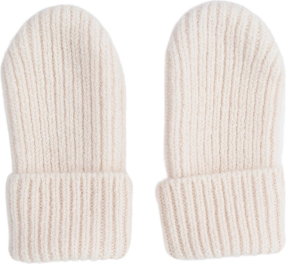 Merino rukavice Lodger birch 0–12 mesiacov