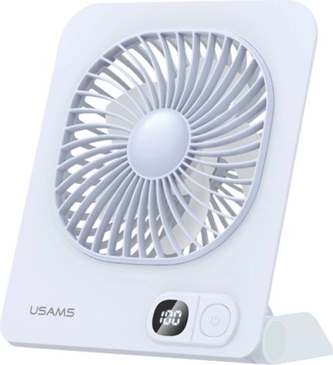 Magnetický stolný ventilátor USAMS ZB363, modrý