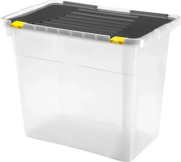 Plastový úložný box s vekom HEIDRUN One 72 l