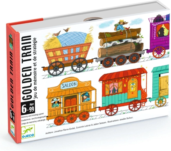 DJECO kartová hra Golden Train