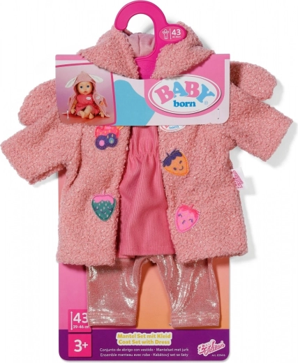 BABY born kabátik a šaty pre bábiku 43 cm