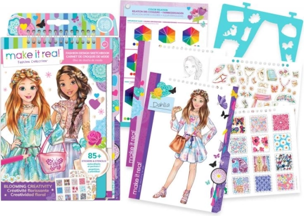 Dizajnérske portfólio Kvety pre deti