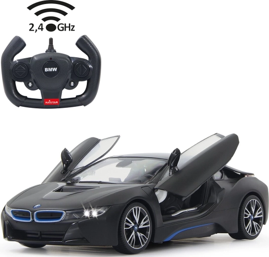 Jamara BMW i8 RC auto 1:14 čierne 2,4 GHz