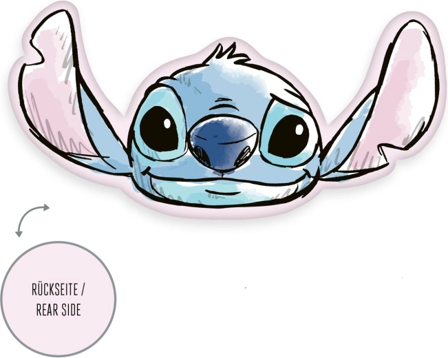 Disney Stitch plyšový vankúš 42 × 21 cm