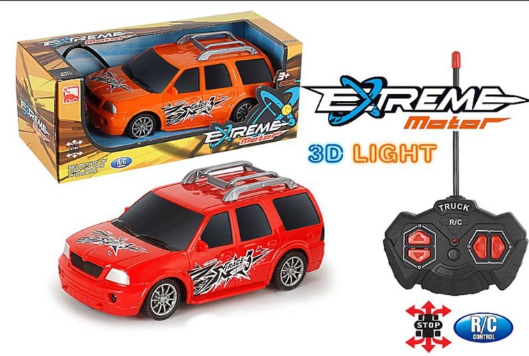 Adar RC terénne SUV auto na diaľkové ovládanie 27 MHz so svetlami - 1 kus