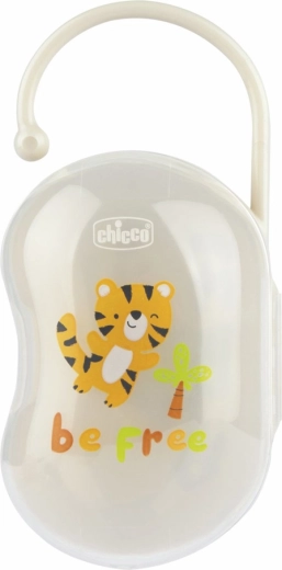 Chicco puzdro na cumlík Easy Box dvojité – neutrálne tiger