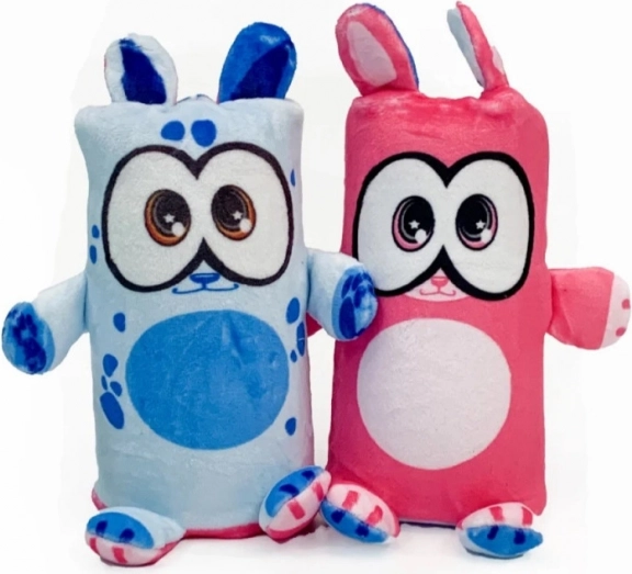 Plyšová obojstranná hračka pes/mačka Dublusie