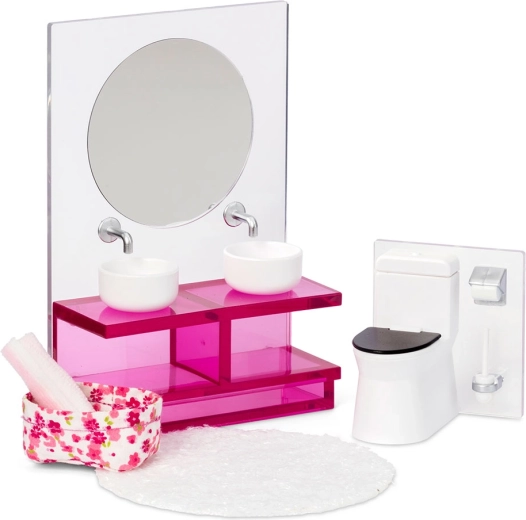 Kúpeľňový set do domčeka pre bábiky Lundby