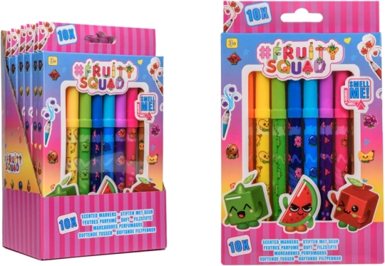 Voňavé fixky 10 ks