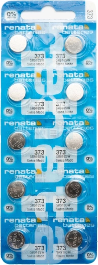 Renata 373 SR916SW gombíková batéria do hodiniek 1,55 V 29 mAh, balenie 10 ks
