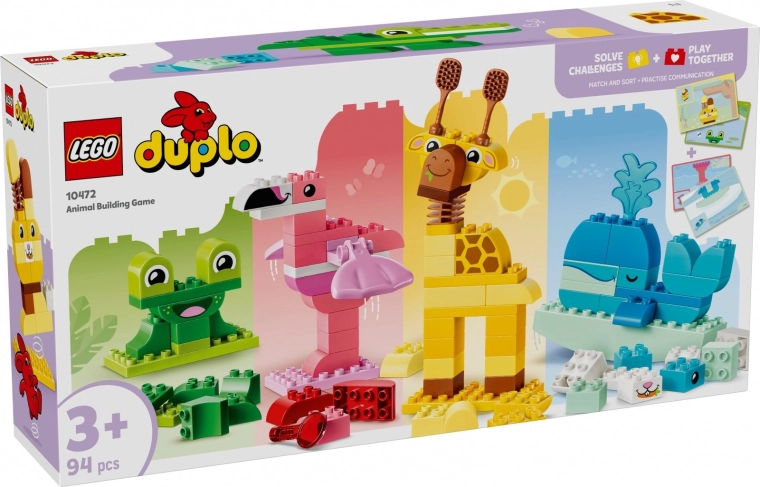 LEGO DUPLO hra na stavanie zvieratiek