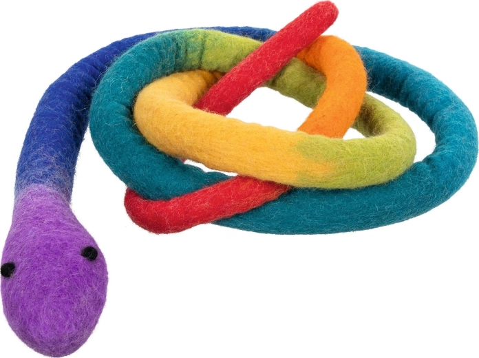 Plstený had Boa – 1 kus