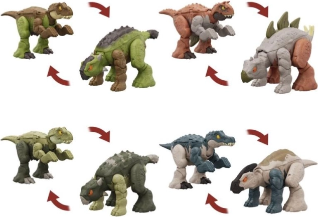 Jurský svet Transformujúci dinosaurus 2 v 1
