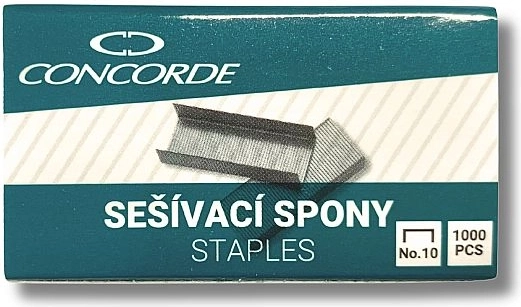 Zošívacie sponky CONCORDE No. 10 (10/5), 1000 ks