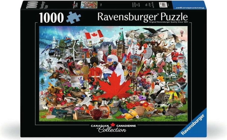 Ravensburger Puzzle Canadian Collection: Ó, Kanada 1000 dielikov