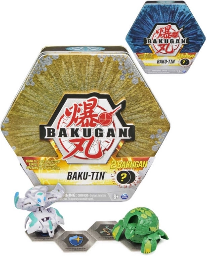 Spin Master Bakugan plechový box s exkluzívnym Bakuganom a doplnkami