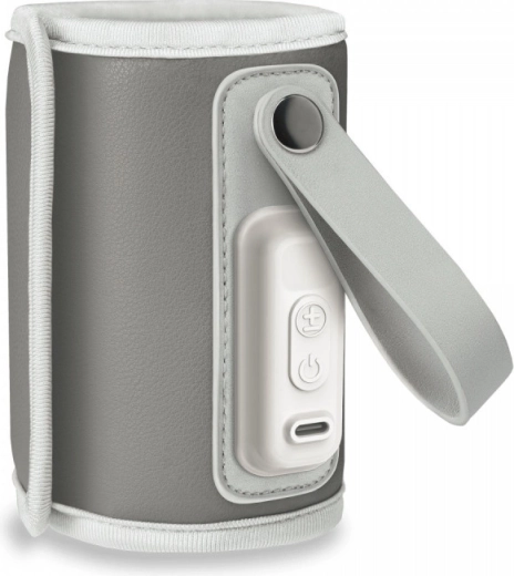 Prenosný ohrievač fliaš LIONELO Care Thermup Go, sivý