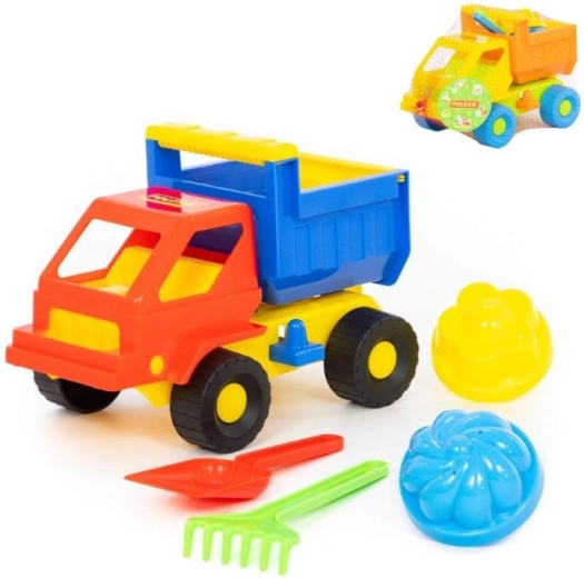 Súprava do piesku s autíčkom a formičkami