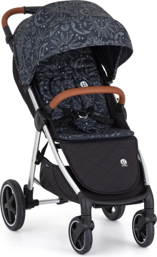 Petite&Mars športový kočík Royal3 Silver limited 100 cosmic night