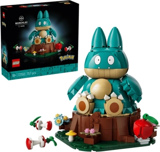 LEGO Pokémon Munchlax – zberateľský zostaviteľný model