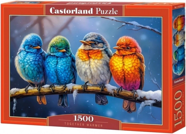 Puzzle 1500 dielikov Vtáci Spolu teplejšie