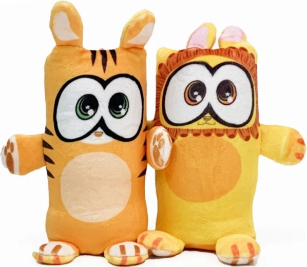 Plyšová hračka Dublusie – obojstranný tiger/lev